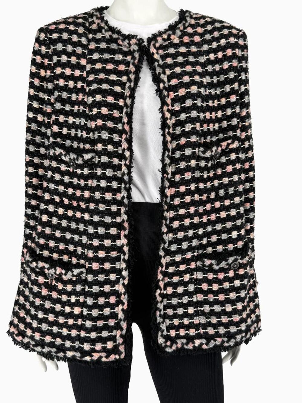 Chanel Fantasy Classic 4 Pocket Tweed Jacket – Size 48 (2006 Collection)